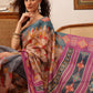 Women's Cotton Silk Floral Printed Saree