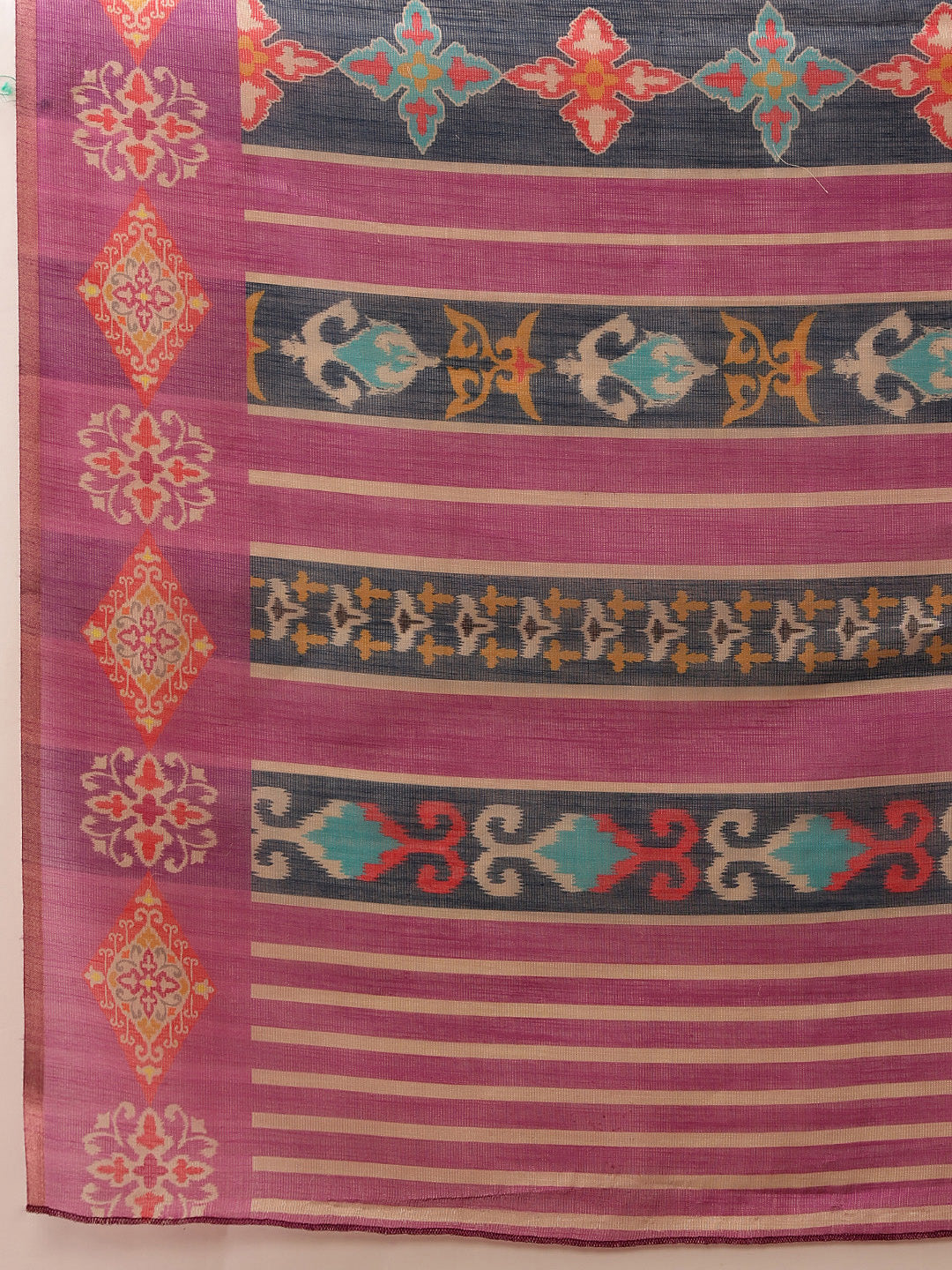 Women's Cotton Silk Floral Printed Saree