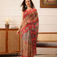 Women's Cotton Silk Floral Printed Saree