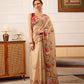 Women's Cotton Silk Floral Printed Saree