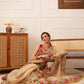 Women's Cotton Silk Floral Printed Saree