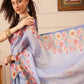 Women's Cotton Silk Floral Printed Saree