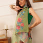 Women's Cotton Silk Floral Printed Saree