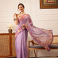 Women's Cotton Silk Floral Printed Saree