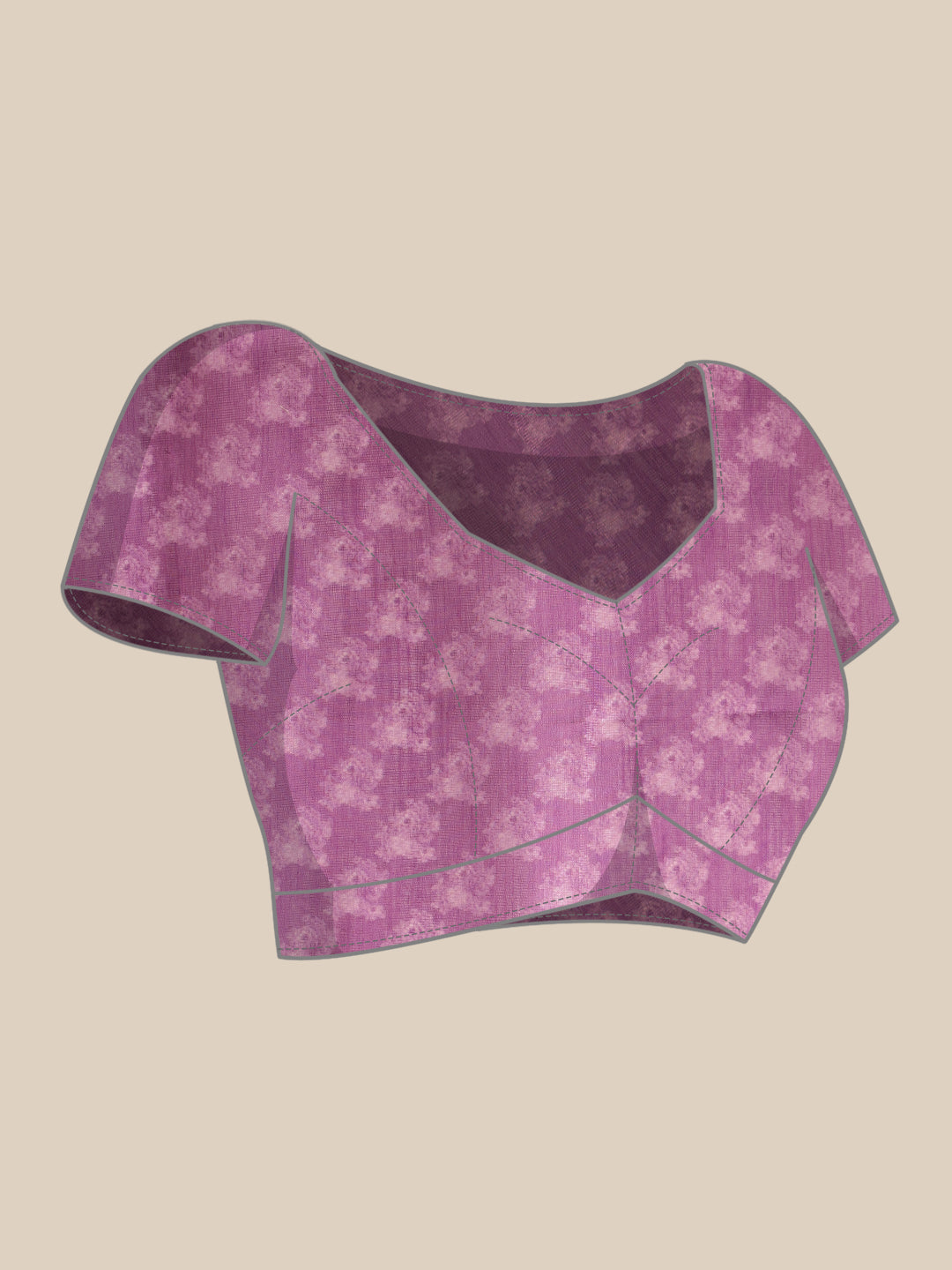 Women's Cotton Silk Floral Printed Saree