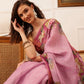 Women's Cotton Silk Floral Printed Saree
