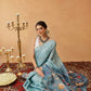 Digital Printed Cotton Silk Tissue Saree