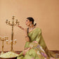 Digital Printed Cotton Silk Tissue Saree