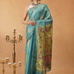 Digital Printed Cotton Silk Tissue Saree