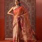 Floral Printed Cotton Silk Tissue Saree