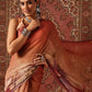Floral Printed Cotton Silk Tissue Saree