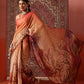 Floral Printed Cotton Silk Tissue Saree