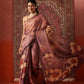 Floral Printed Cotton Silk Tissue Saree