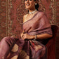 Floral Printed Cotton Silk Tissue Saree