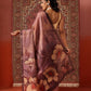 Floral Printed Cotton Silk Tissue Saree