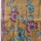 Floral Printed Cotton Silk Tissue Saree