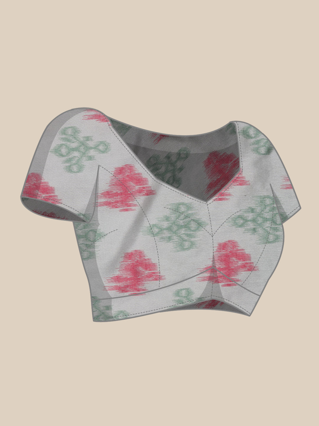 Women's Soft Silk Printed Saree With Tassels