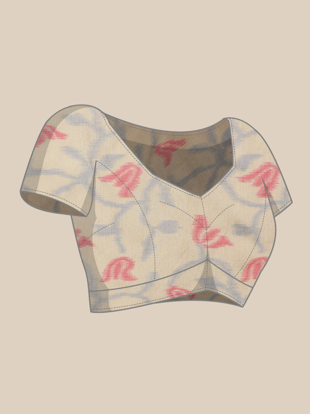 Women's Soft Silk Printed Saree With Tassels