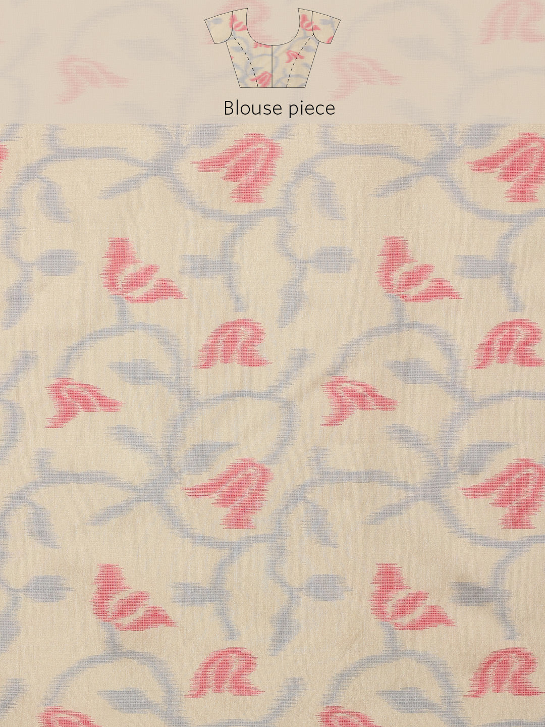 Women's Soft Silk Printed Saree With Tassels