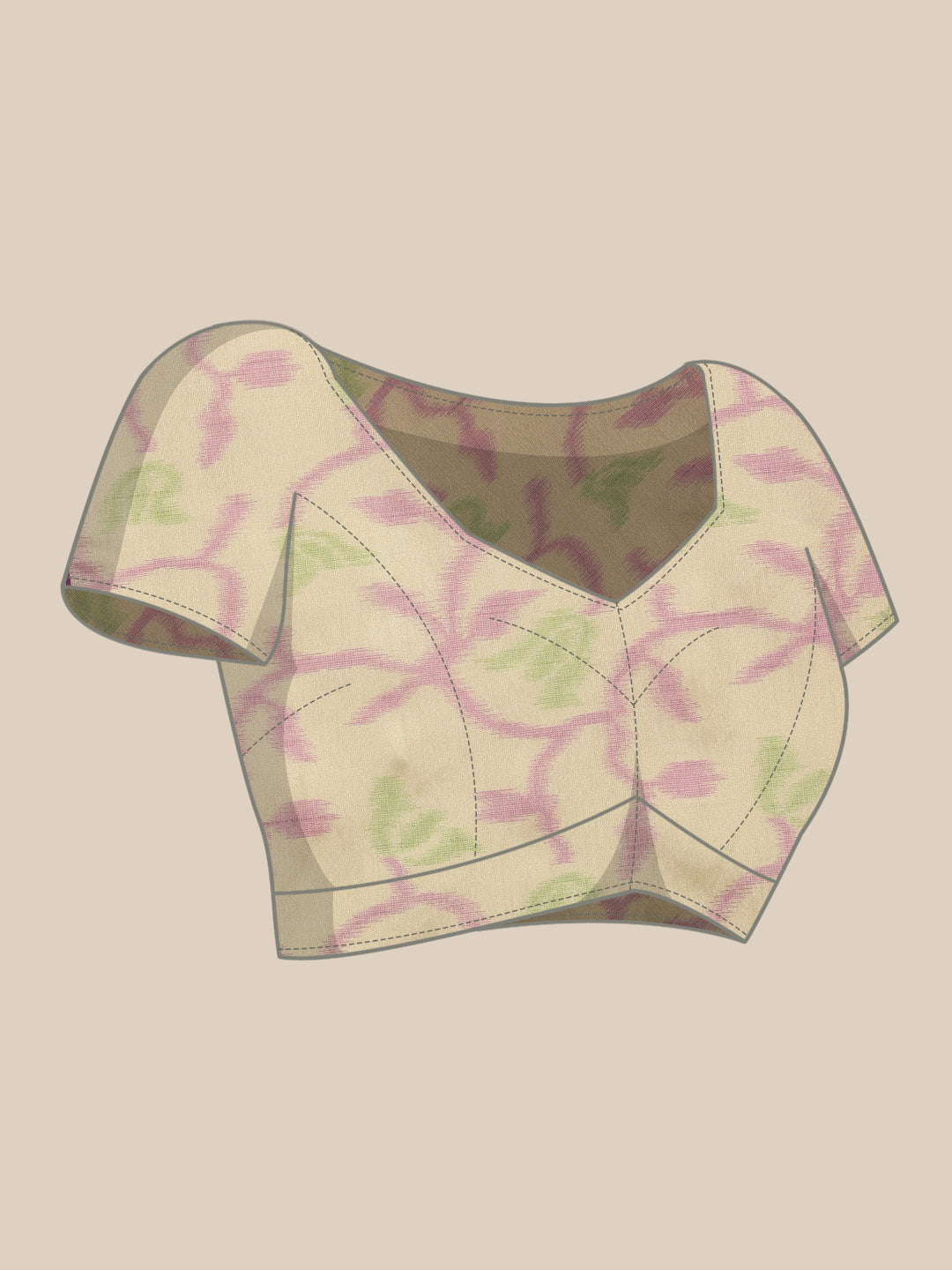 Women's Soft Silk Printed Saree With Tassels