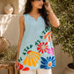 Women's Digital Printed Tunic Short Kurti for Casual Daily Wear and Office Use