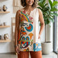 Women's Digital Printed Tunic Short Kurti for Casual Daily Wear and Office Use