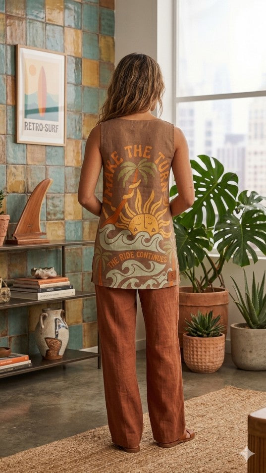 Women's Digital Printed Tunic Short Kurti for Casual Daily Wear and Office Use