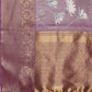 Muga Silk Floral Printed Zari Woven Saree