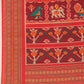 Women's Soft Tusser Silk Digital Printed Kalamkari Saree With Viscous Jacquard Border