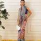 Women's Soft Tusser Silk Digital Printed Kalamkari Saree With Viscous Jacquard Border