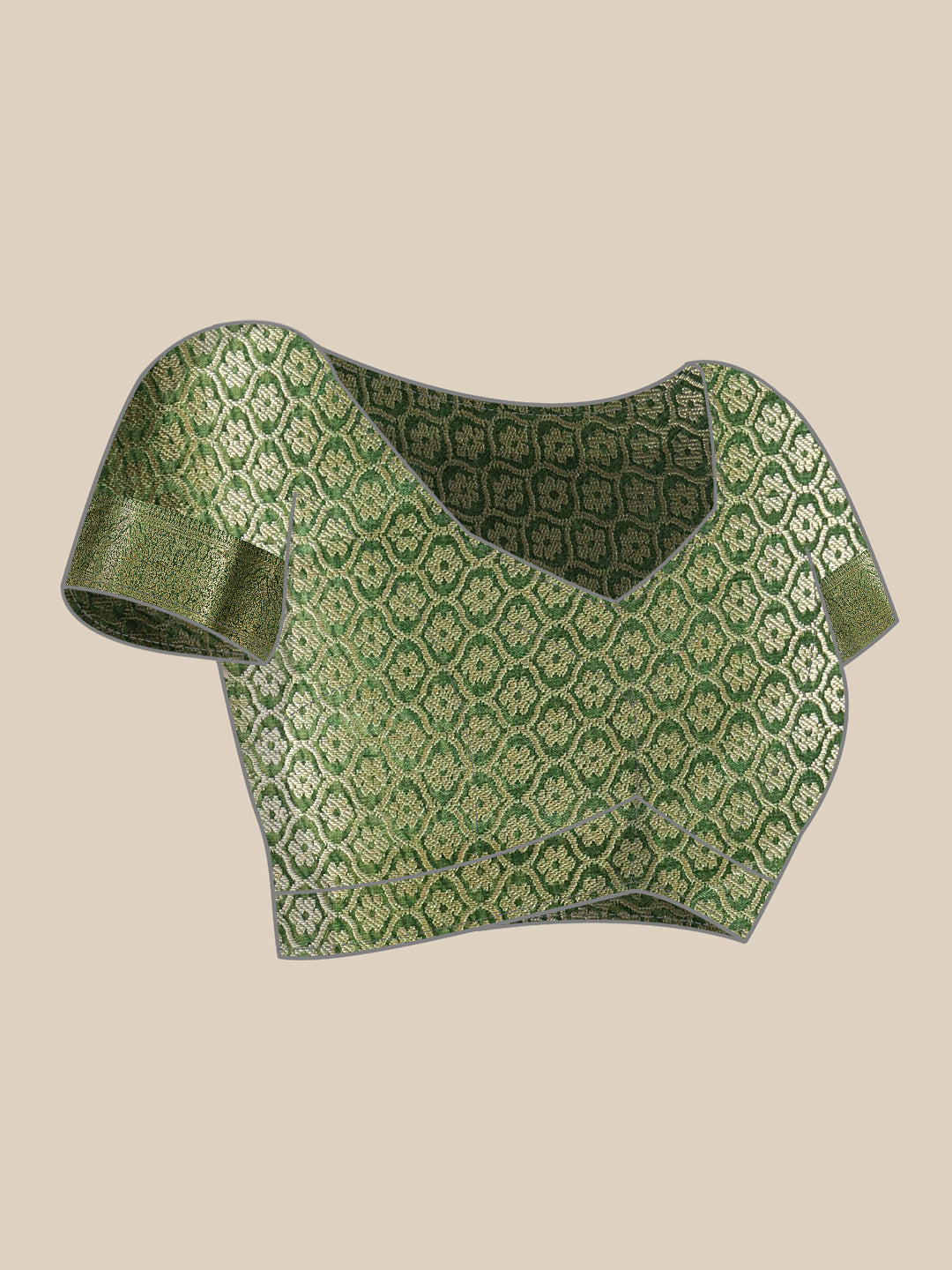 Soft Silk Bandhani Printed Saree With Zari Border & Tassels