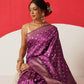 Soft Silk Bandhani Printed Saree With Zari Border & Tassels