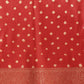 Soft Silk Bandhani Printed Saree With Zari Border & Tassels