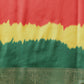 Digital Printed Soft Silk Saree With Zari Border & Tassels