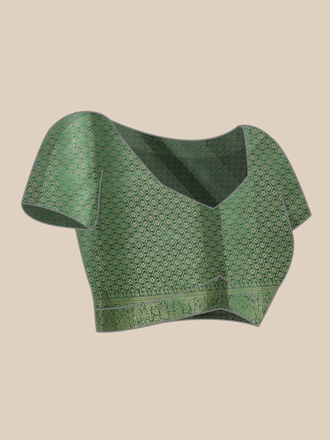 Digital Printed Soft Silk Saree With Zari Border & Tassels