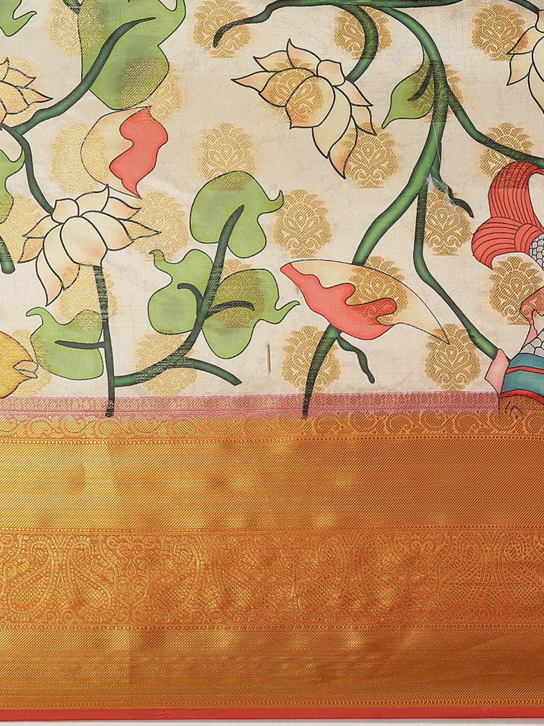 Women's Banarasi Art Silk Digital Print Saree