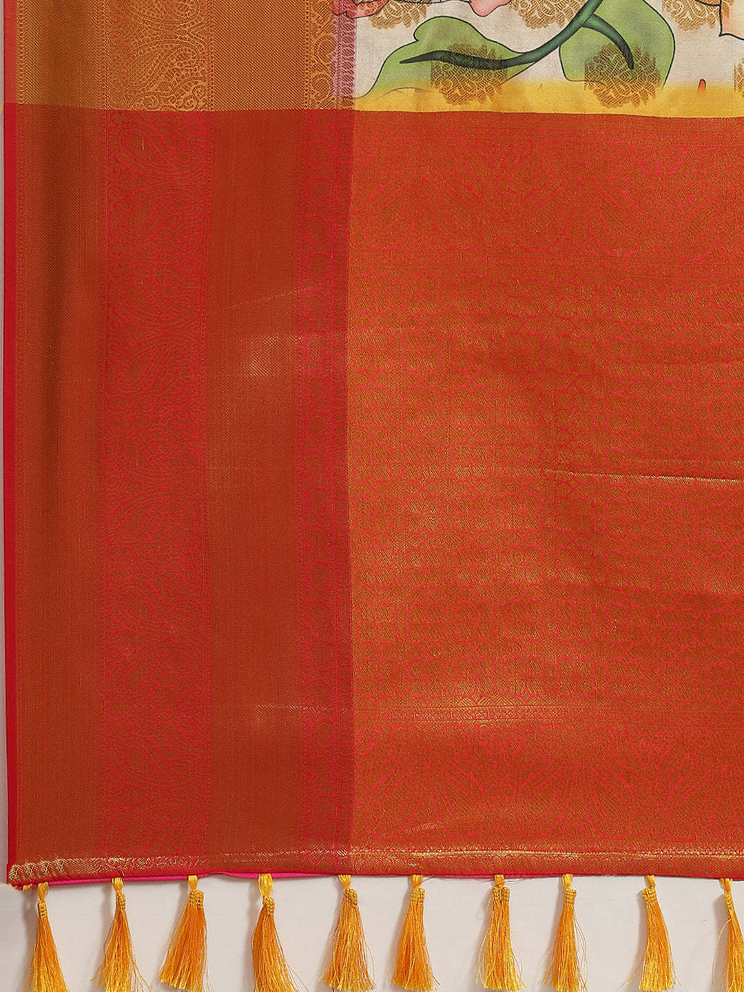 Women's Banarasi Art Silk Digital Print Saree