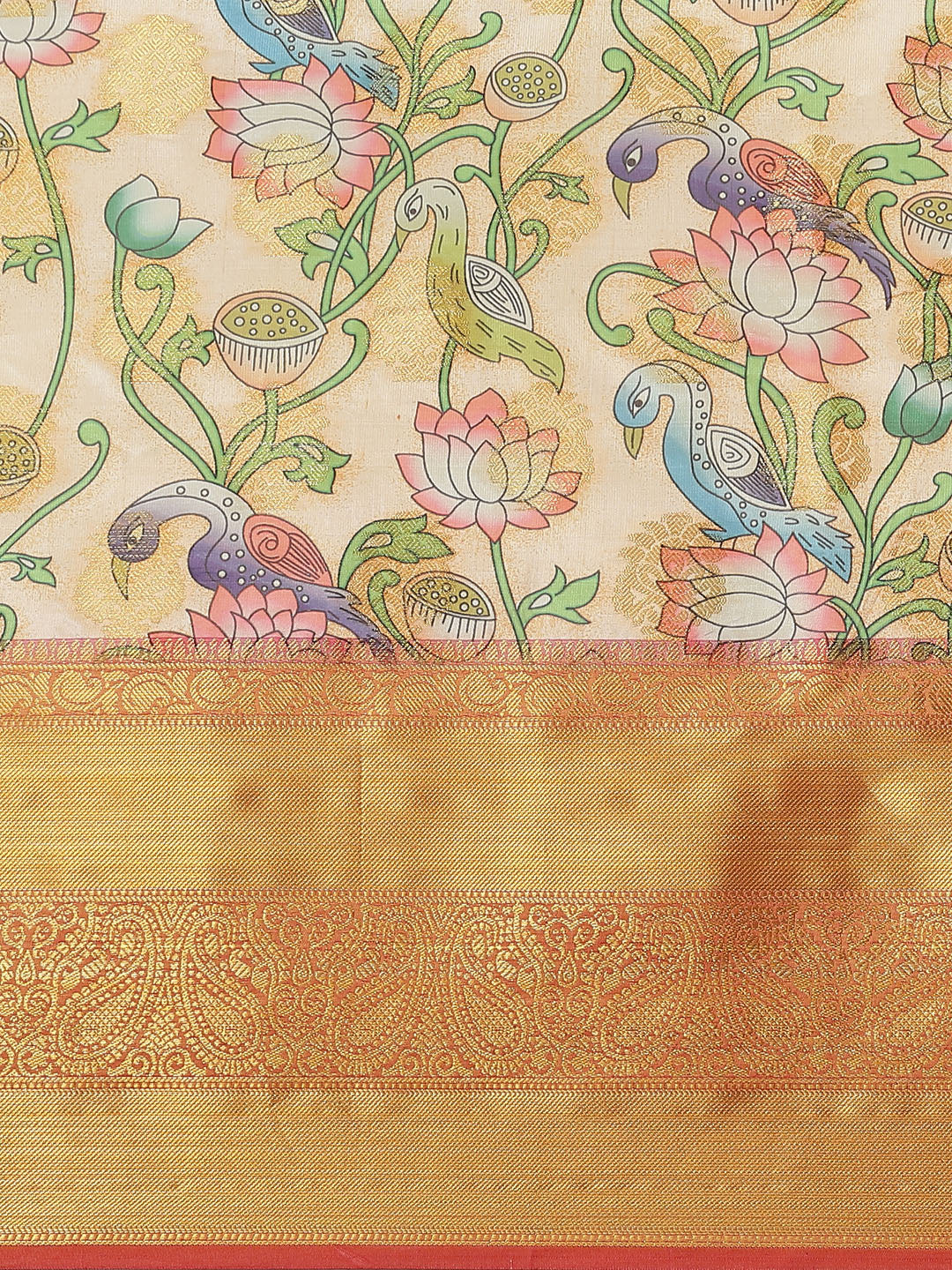 Women's Banarasi Art Silk Digital Print Saree
