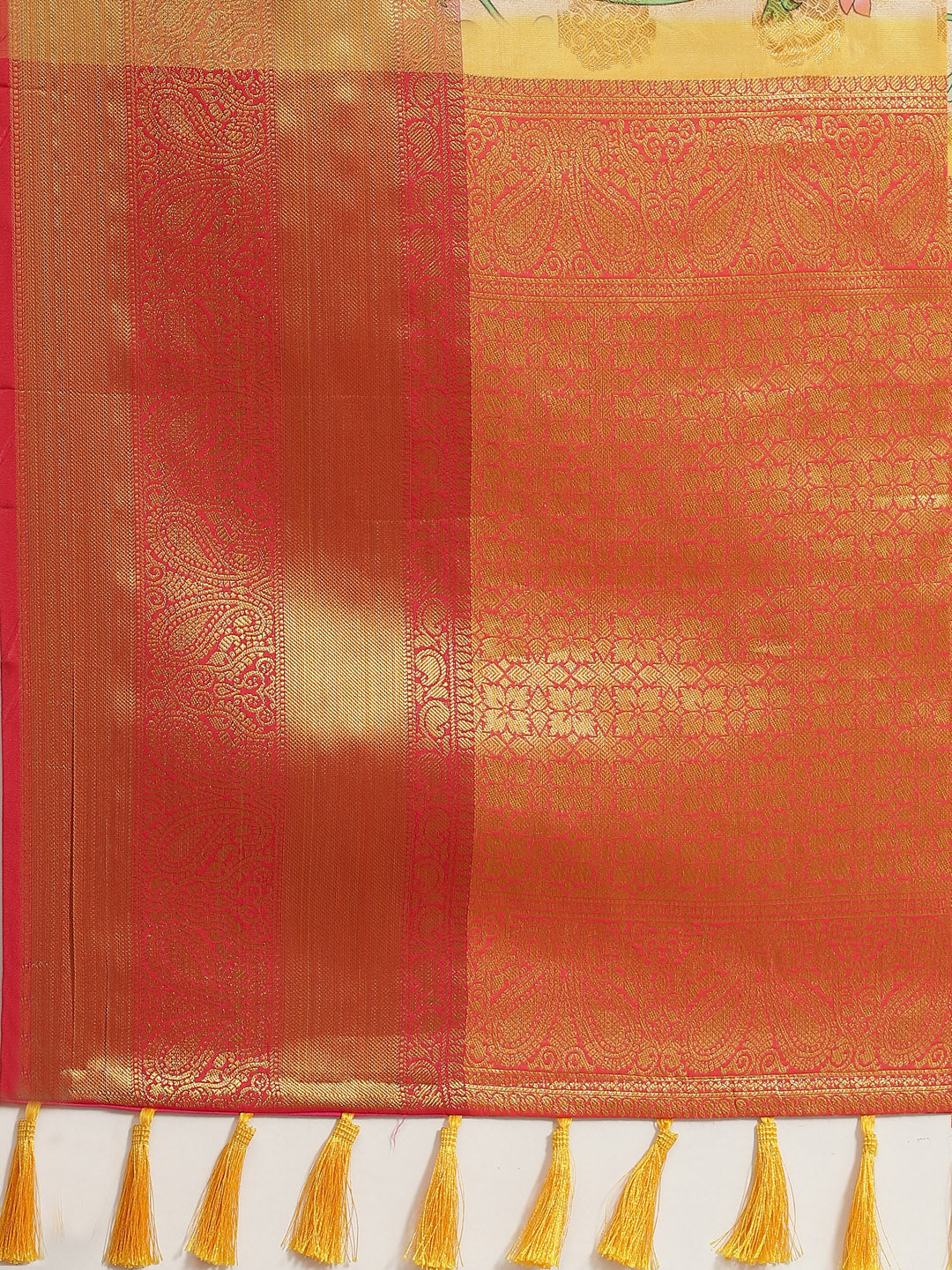 Women's Banarasi Art Silk Digital Print Saree