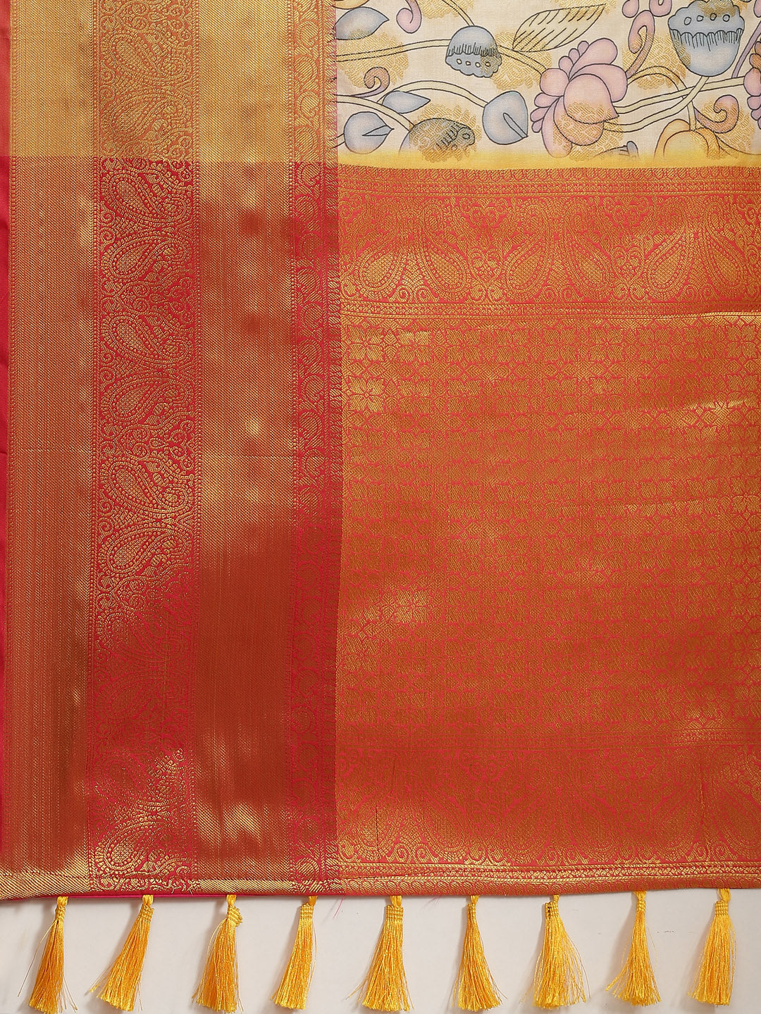 Women's Banarasi Art Silk Digital Print Saree
