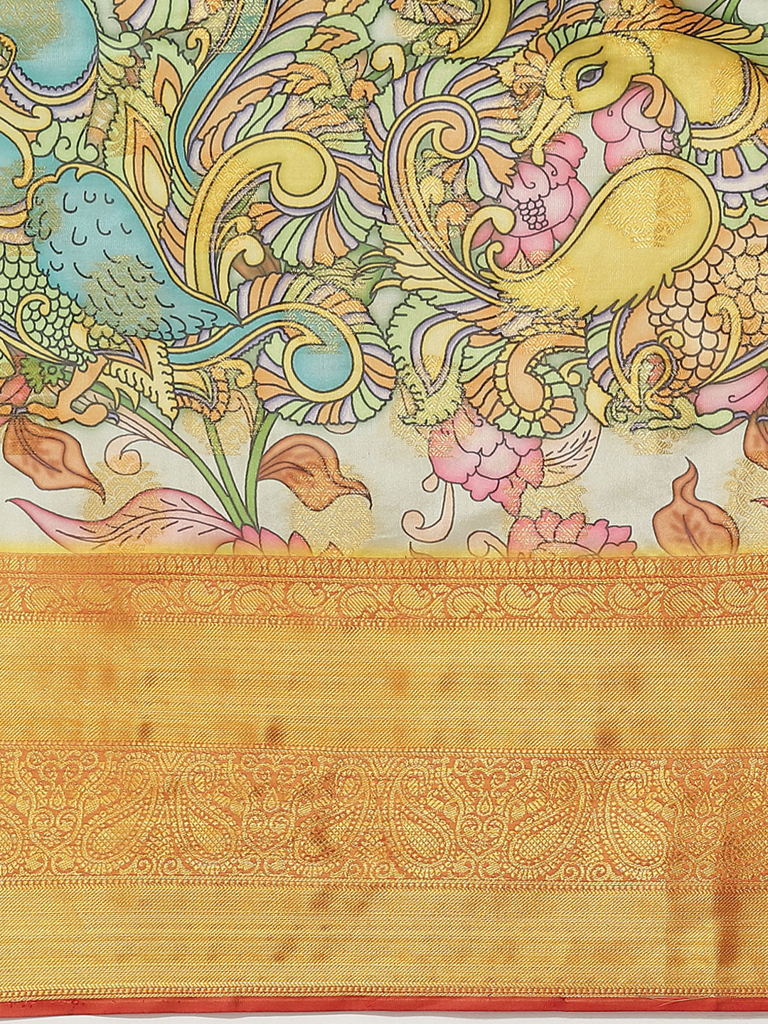 Women's Banarasi Art Silk Digital Print Saree