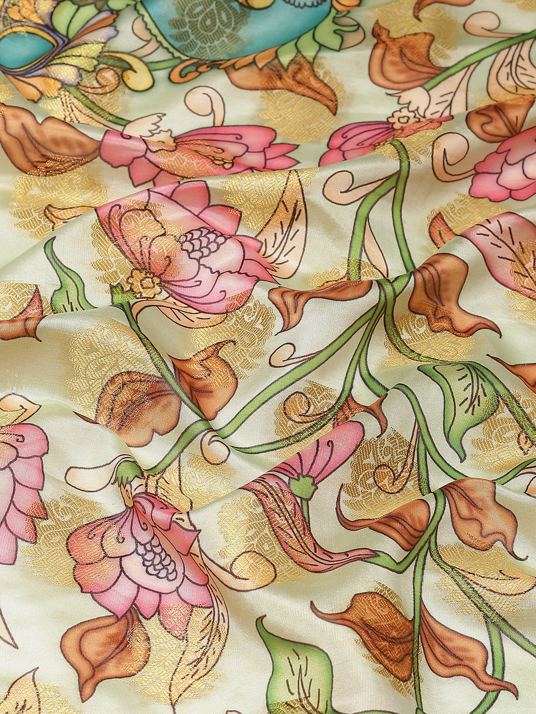Women's Banarasi Art Silk Digital Print Saree