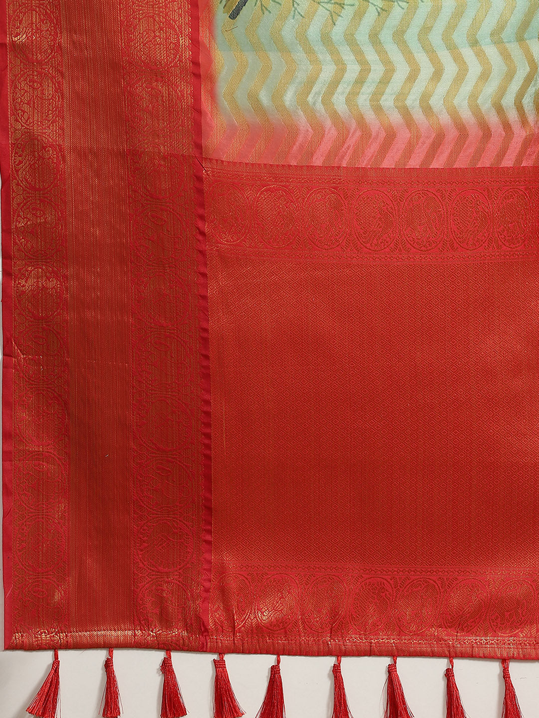 Women's Banarasi Art Silk Digital Print Saree