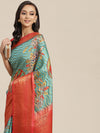 Women's Banarasi Art Silk Digital Print Saree