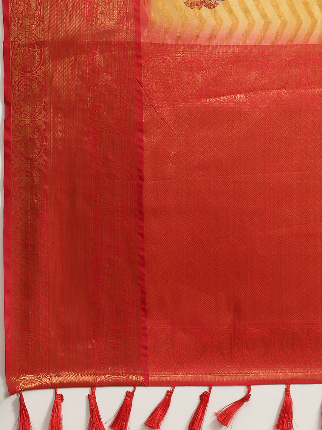 Women's Banarasi Art Silk Digital Print Saree