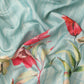 Tissue Silk Zari Woven Digital Printed Saree