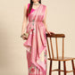 Tissue Silk Zari Woven Digital Printed Saree