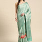 Tissue Silk Zari Woven Digital Printed Saree