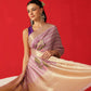 Tussar Silk Pichwai Printed Saree Woven Pallu With Brocade Blouse