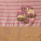Tussar Silk Pichwai Printed Saree Woven Pallu With Brocade Blouse